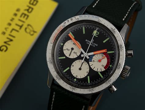 breitling co-pilot module|1960s Breitling co pilot watch.